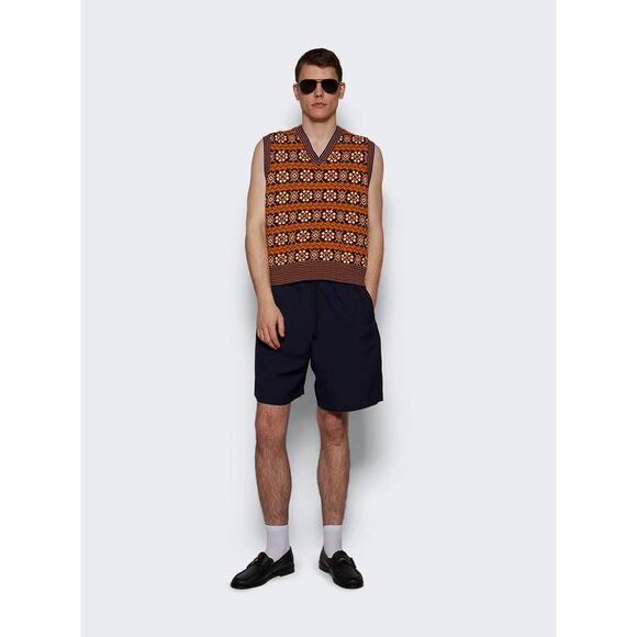 Dries Van Noten Mens Piperi Shorts in Navy 46 M - Picture 4 of 5